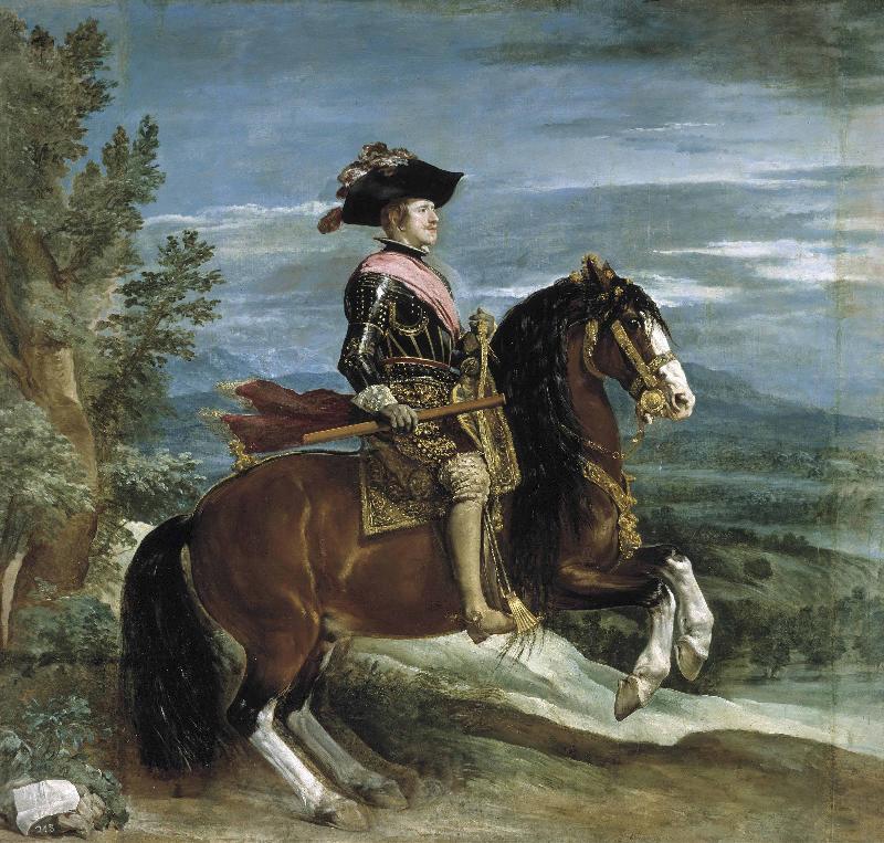 Diego Velazquez Equestrian Portrait of Philip IV Sweden oil painting art